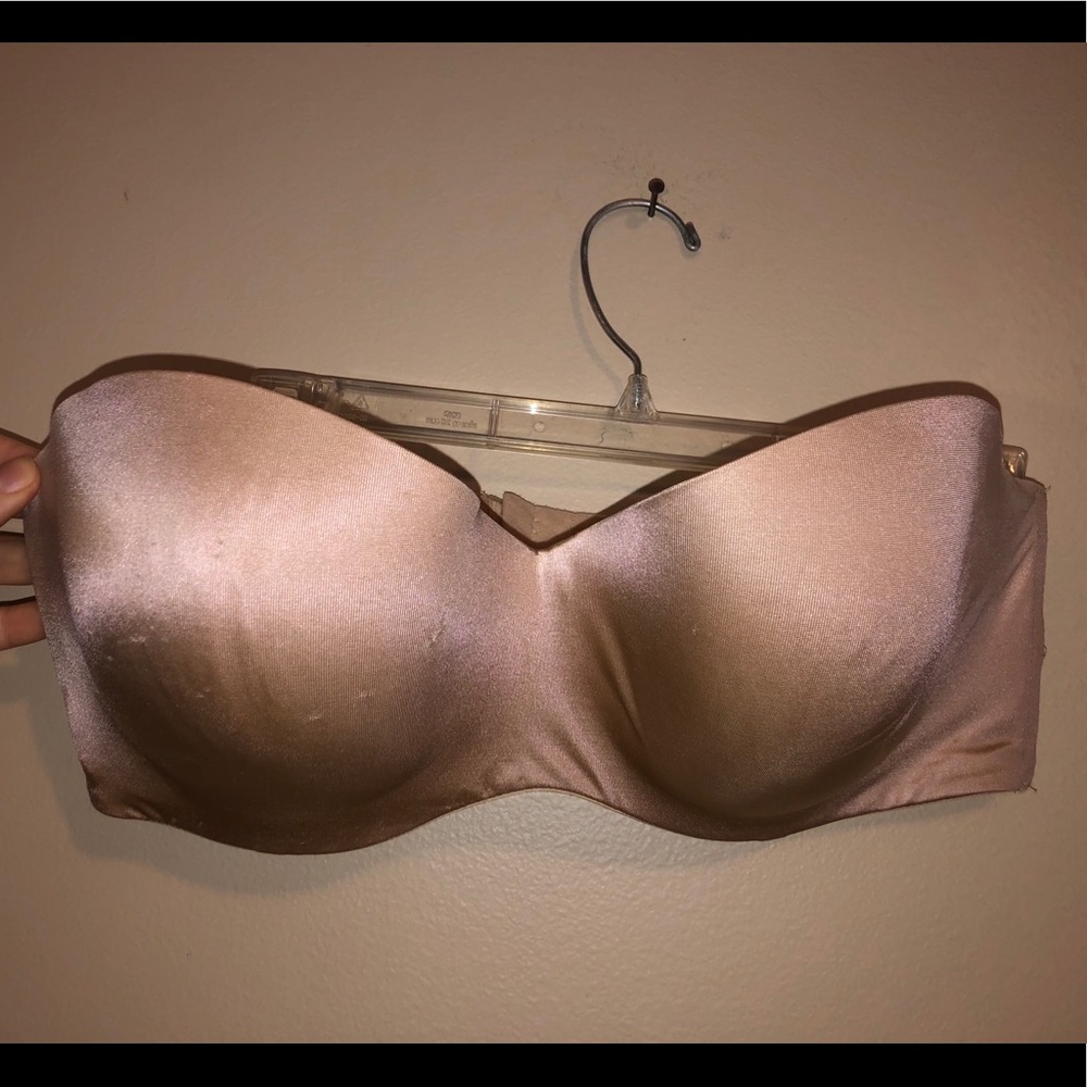 Strapless bra